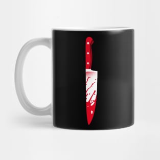 Horror Knife Red Mug